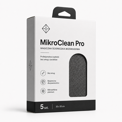 MikroClean Pro - Magiczna Ściereczka Bezsmugowa 5 szt.